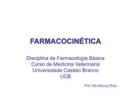farmacocinética - Universidade Castelo Branco