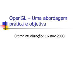 Livro sobre OpenGL - resumo