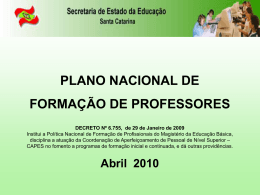 Apresentação do PowerPoint