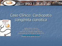 Cardiopatias congênitas cianóticas