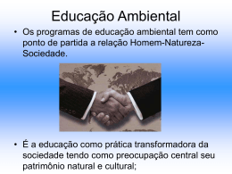 Educação Ambiental
