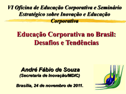 Educação Corporativa no Brasil Desafios e Tendências