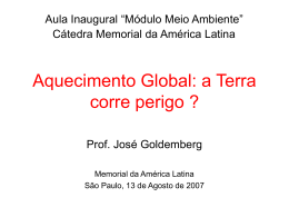 Slide 1 - Memorial da América Latina