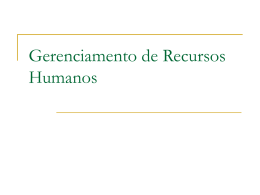 Gerenciamento de Recursos Humanos - fa7