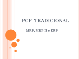 062 PCP TRADICIONAL-MRP MRPII ERP