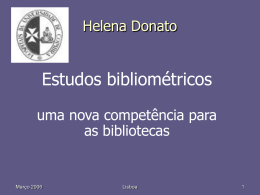 Jornadas APDIS 2006 HelenaDonato