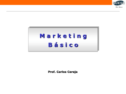 Ambiente do Marketing - Universidade Castelo Branco