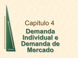 A Curva de Demanda Individual
