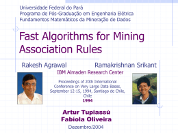 Fast Algorithms for Mining Association Rules