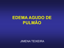 Edema Adudo de Pulmão