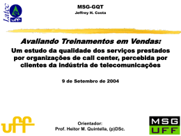 Defesa de Disserta&ccedil;&atilde;o
