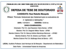 Convite de defesa de Doutorado Raul - 2014