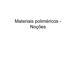 Materiais poliméricos