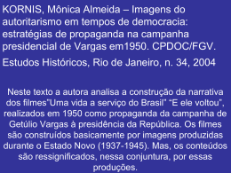 Apresenta&ccedil;&atilde;o - M&ocirc;nica Kornis&ndash; Imagens do