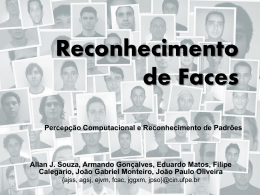 Reconhecimento de Faces