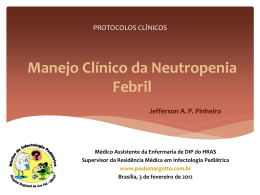 Neutropenia - Paulo Roberto Margotto