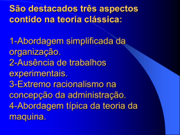 Aula TGA: Administração e Desempenho