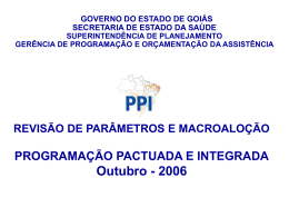 nova proposta - Estado de Goi&aacute;s