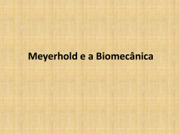 Meyerhold e a Biomecânica