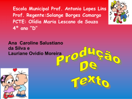 Slide 1 - EMProfessorAntonioLopesLins