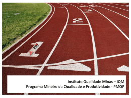 PMQP Programa Mineiro da Qualidade e Produtividade