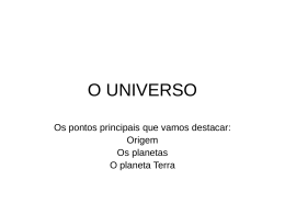 O UNIVERSO 03