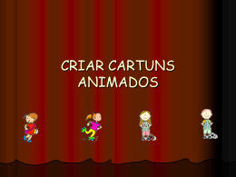 CRIAR CARTUNS ANIMADOS