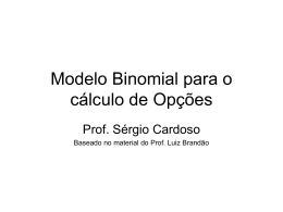 Modelo Binomial