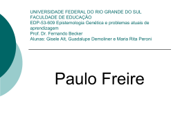 Método Paulo Freire