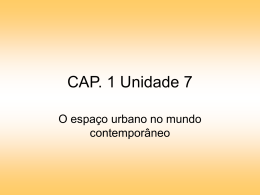 CAP 1 Unidade 7