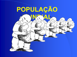 POPULAÇÃO MUNDIAL