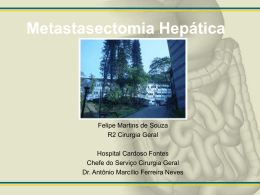 Metastasectomia Hepática