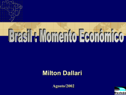 Economista José Milton Dallari Soares