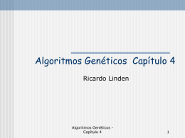 Capítulo 4 - Algoritmos Genéticos, por Ricardo Linden