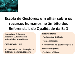 ppt - UFMG - Universidade Federal de Minas Gerais
