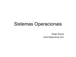 Apresentação 02 - Sistemas Operacionais