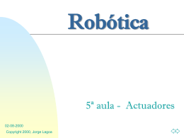 5ª Aula - Página de Automação e Robótica