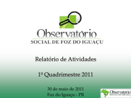 Valores - Observatório Social do Brasil