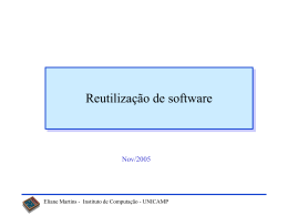 reuso - Instituto de Computa&ccedil;&atilde;o