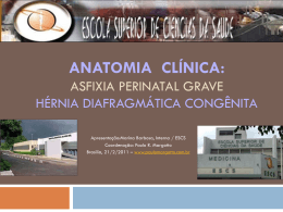 Anatomia Clínica: Hérnia diafragmática