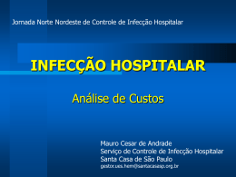 Infecção Hospitalar