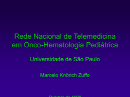 Rede Nacional de Telemedicina em Onco