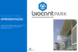biocant park apresentação