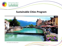 Sustainable Cities Program