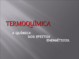 termoquimica - Colégio Cor Jesu