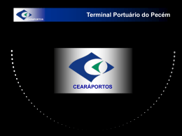 CEARÁPORTOS Terminal Portuário do Pecém