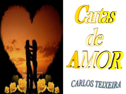 Carlos Teixeira - Cartas de Amor