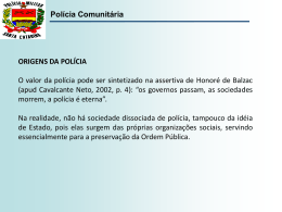 Polícia Comunitária