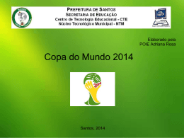slide interativo Copa do Mundo 2014