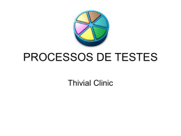PROCESSOS DE TESTES - thrivial